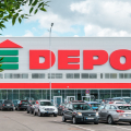 DEPO shopping center, Kurzemes prospekts 3, Riga